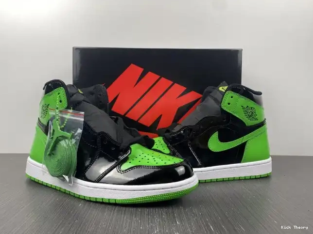 Kicktheory High 555088-030 Air Pine OG Jordan 1 Green 0516